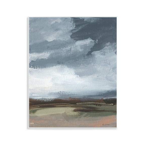 Stupell Industries Bracing Abstract Landscape Wall Plaque Art design by Pamela Munger, 14 x 11