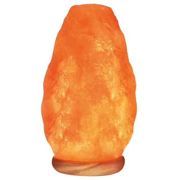 Himalayan Glow Natural Pink Salt Lamp, Crystal Salt Lamp Night Light with (ETL Certified) Brightness Control Dimmer Switch, Wooden Base & S