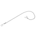thumbnail image 1 of Unique Bargains 26cm Toilet Handle Lever Flush Replacement Toilet Flapper Ball Chain 4 Pack, 1 of 5
