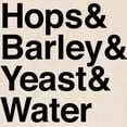thumbnail image 2 of CafePress - Hops Barley Yeast Water Tote Bag - Unisex Canvas Tote Bag, Beige, 1-Piece, 2 of 7