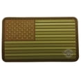 thumbnail image 3 of 5ive Star Gear Subdued American Flag PVC Morale Patch, 2" x 3.25" Vinyl Patch, 3 of 3