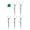 Green, variant on 1 Set Stackable Monstera Plant Support Houseplant Support Poles Indoor Outdoor Plants Stakes for Tall Potted Plants Pothos Philodendron