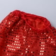 thumbnail image 6 of XUNZOO Boys Girls Hip Hop Dance Outfits Sequins Long Sleeve Zipper Hoodie Jacket with Pants Red 140, 6 of 7