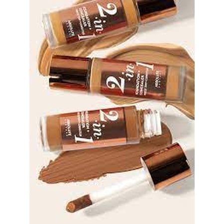 Absolute New York 2 en 1 Fond de Teint + Correcteur 01 Cool Porcelain 35 ml