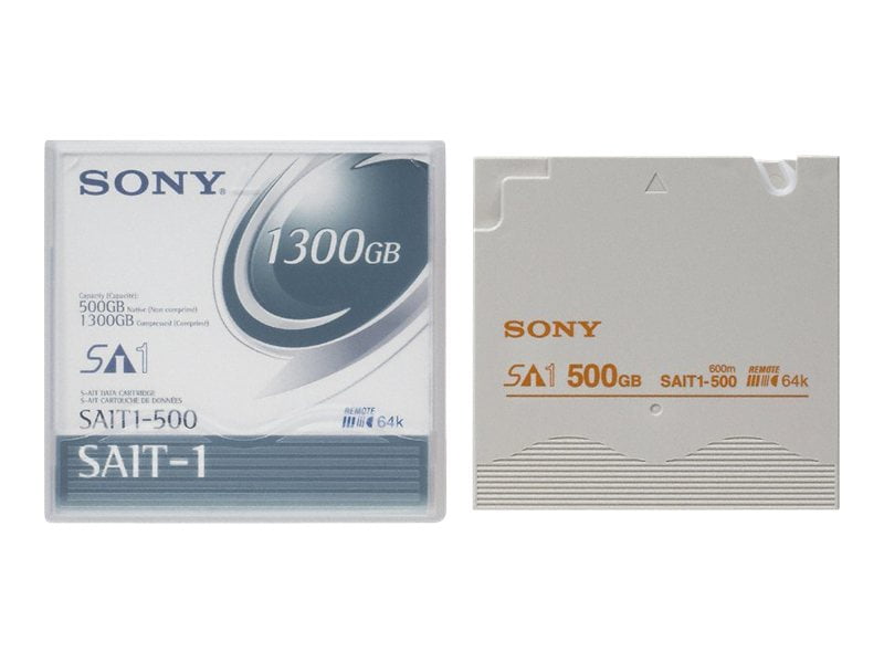 1.3 TB storage media S-AIT 1-500 GB Sony