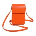 thumbnail image 3 of EHJRE Hairdresser Bag Pouch PU Leather for Combs Clips Shears Shear Holder Comb Shear Bag for Groomer Hair Stylist Orange, 3 of 8