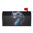 thumbnail image 2 of PHELIKA Cool Devil Dragon 03 Magnetic Mailbox Covers Standard Size 25.5"H x 21"W, 2 of 8