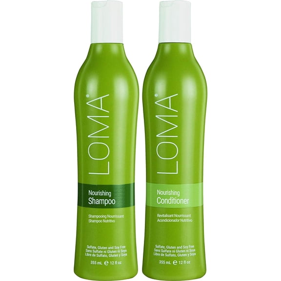 Loma Nourishing Shampoo & Conditioner 12 oz Set