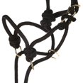 thumbnail image 2 of Mustang Be Good Control Halter De Cuerda De Poliéster Negro, 2 of 5