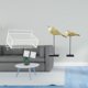 thumbnail image 2 of Cesta de almacenamiento colgante,Cesta de almacenamiento para gabinete organizador de pared colgante,Estatuas de pájaros,Estatuas de pájaros de madera,decoración del hogar,decoraciones de, 2 of 8