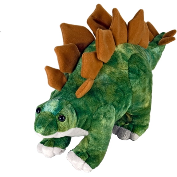 Wild Republic Stegosaurus Plush, Dinosaur Stuffed Animal, Plush Toy, Gifts for Kids, 10 Inches