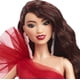 thumbnail image 2 of Barbie 2024 Holiday Barbie Dolls, Seasonal Collector Toy, Barbie Signature, Plaid Gown with Red Bow, Displayable Packaging, Dark Brown Hair, 2 of 5