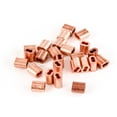 thumbnail image 3 of 1/8 Inches Copper Wire Rope and Cable Line End Double Barrel Ferrule - Qty 25, 3 of 5