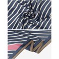 thumbnail image 4 of INSPIRE CHIC Women Striped Satin Scarf Shawl 35x35" Large Square Silk Feeling Neck Scarves Head Wraps Dusty Pink 90x90cm/35.4x35.4", 4 of 6