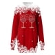 thumbnail image 3 of WILLBEST Vestido Largo Casual Con Estampado Navideño, Sudadera Larga Para Mujer, Top Informal Y Cómodo Para Las Fiestas, 2025 Elegante Y Acogedor Para La Temporada De Invierno., 3 of 3