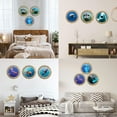 thumbnail image 5 of Curb-N-Sign® Wall Decal Porthole, Super Reflective 3D Wall Sticker Peel and Stick Decor, 12 Month Warranty ( Penguin, 9" Diameter), 5 of 6