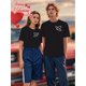 thumbnail image 1 of Valentine's Day Matching Couple T-Shirts - His & Hers, Casual & Sporty, Round Neck Short Sleeve withCamisetas para mujer, lindas camisetas con estampado gráfico, de manga corta, estilo casual, para ve, 1 of 7