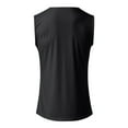 thumbnail image 3 of PEASKJP Tank Top Men Men's Tank Tops Quick Dry Workout Running Big Tank Beach Sleeveless Shirts forBodybuilding Gym Fitness Training (Black,3XL), 3 of 4