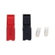 thumbnail image 4 of 20Pcs Battery Connector Plug Red Black Single Module Silver Long Life Power Connectors 30A 600V, 4 of 5