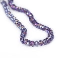 thumbnail image 3 of Piedras Sueltas Cristal Biselado Rondelle Sunnimix 4 x 6mm Morado, 3 of 4