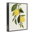 thumbnail image 2 of Stupell Industries Simple Yellow Country Lemon Leaf Citrus Fruit Paintings Black Framed Art Print Wall Art, 16x20, by Annie Warren, 2 of 5