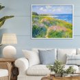 thumbnail image 2 of Stupell Industries Impressionist Smudged Coast White Framed Giclee Art design by Petal Prints Design, 24 x 30, 2 of 8