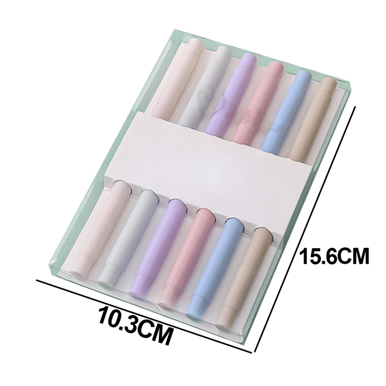  YIZOCENGUO Highlighters Assorted Colors, 12 Highlighters with  Base, Bible Highlighters, Aesthetic Highlighters, Chisel Tip Marker Pen,  for Adults Kids Students, Office School Supplies : Office Products