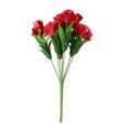 thumbnail image 4 of Bgsha 11Head Carnation Artificial Flowers Plastic Fake Plants Home Party Wedding Decor, 4 of 9