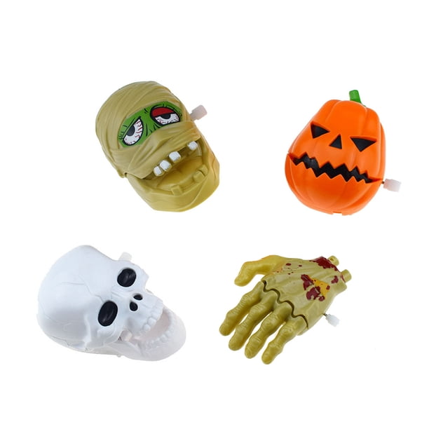 Set De 4 Figuras De Cuerda Para Halloween - Brujas, Fantasmas Y Criaturas Divertidas Para Decorar Y Jugar