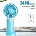 thumbnail image 3 of Labymos Handheld Portable Fan USB Mini Rechargeable Cooler, 3 of 8