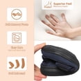 thumbnail image 6 of Mens Slippers Wide Toe Memory Foam Water-Resistant House Shoes Diabetic Friendly, 6 of 8