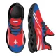 thumbnail image 1 of Zapatos deportivos ligeros para exteriores, a prueba de golpes, con diseño de bandera de Eslovaquia, zapatos de plataforma con bandera para mujer, zapatos de punto para mujer, 1 of 6