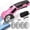 Pink, variant on Geohope 4.2V Cordless Electric Cutting Scissors,  300RPM Portable Box Cutter with 4 SK5 Blades, LED Light & Safety Lock, Full Accessories with Storage Case for Craft, Leather, Carpet & Cardboard