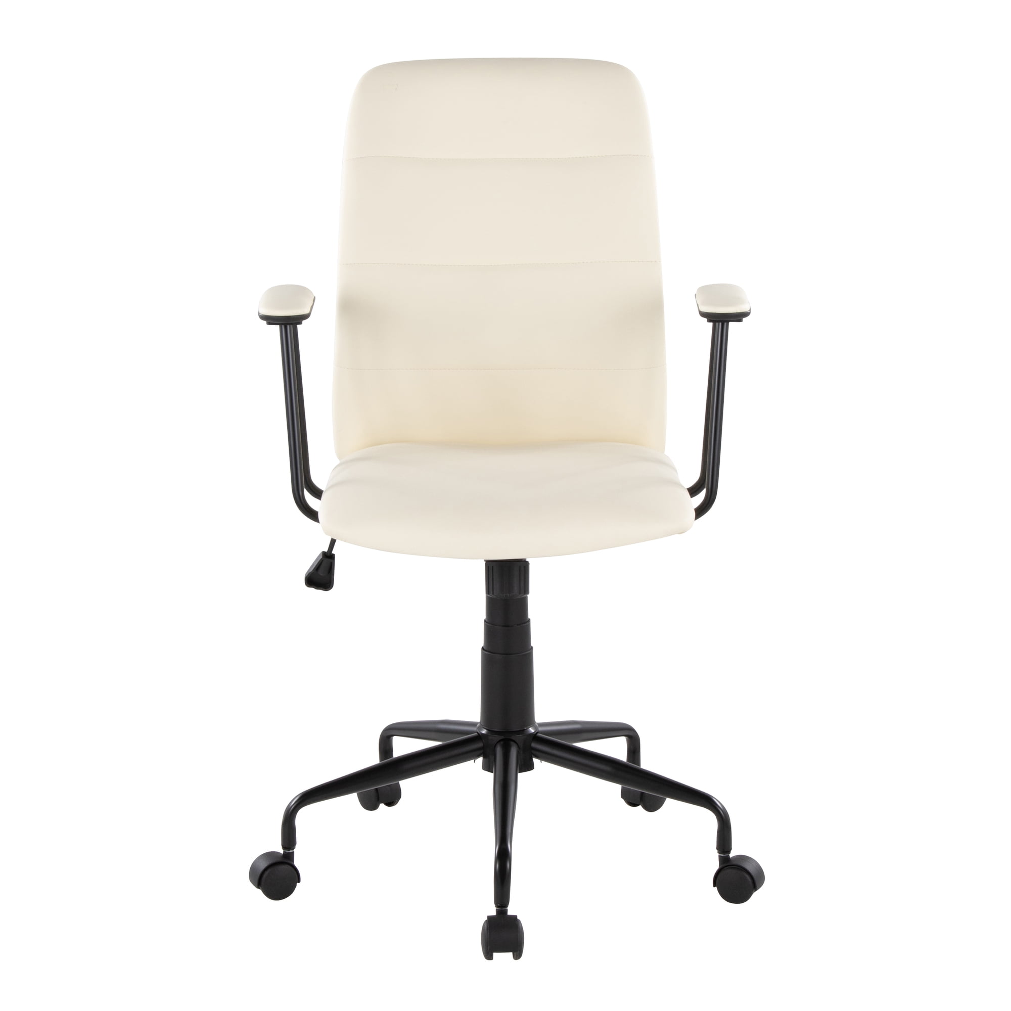 office chair in cream faux product