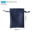 thumbnail image 2 of REGALWOVEN Satin Bags with Drawstring, Wedding Favor Bag for Party, Jewelry Pouch Rose Red, Blue, Dark Blue, 2 of 6