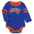 thumbnail image 2 of Infant Royal/Orange Florida Gators Little Kicker Long Sleeve Bodysuit and Sweatpants Set, 2 of 3