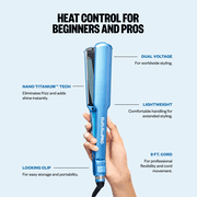 BaBylissPRO® Nano Titanium™ 1 1/2 Digital Ultra-Thin Flat Iron