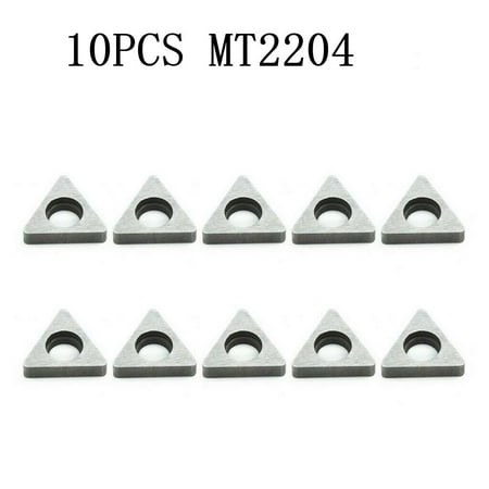 

10 Pcs MT2204 CNC turning tool holder tool holder triangular wedge accessories