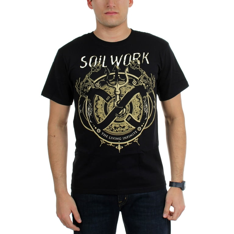 Soilwork Mens The Living Infinite Tour Dates T Shirt Walmart