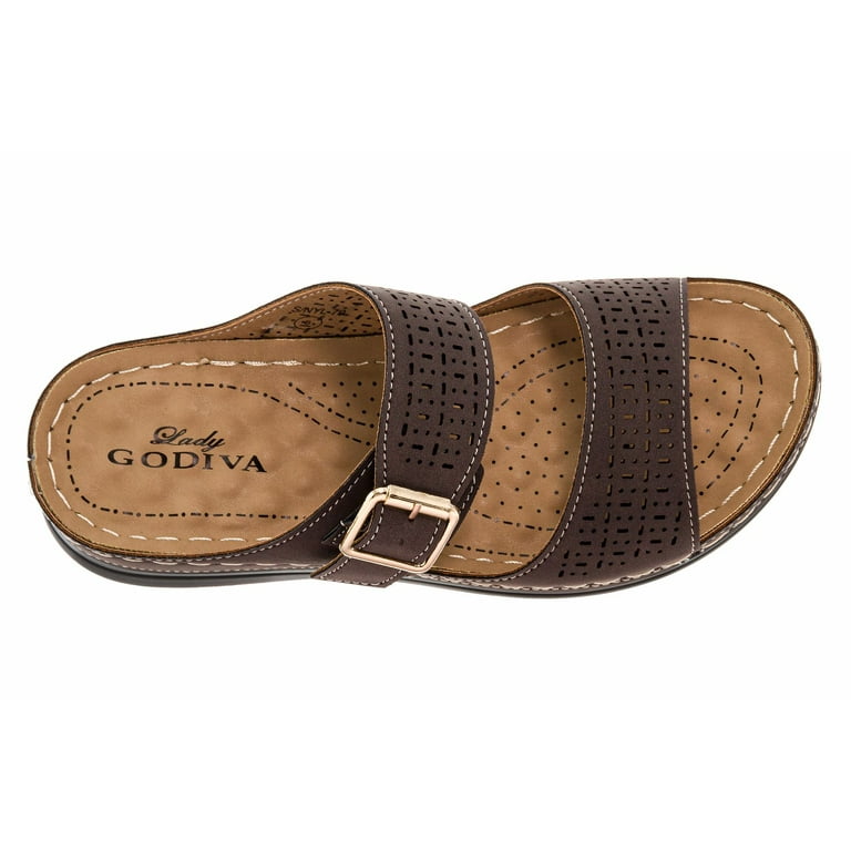 Lady godiva wedge sandals best sale