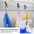 thumbnail image 1 of Clips de inicio de gancho de lavandería portátil, 8 piezas Perchas de armario Clip de ropa de viaje para el hogar Perchero para pantalones, zapatos, toallas, calcetines, Black Banban, 1 of 2