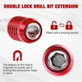 thumbnail image 3 of Drill Bit Extension 2/4/6/12 inch,Magnetic Bit Holder 4 Pcs, 3 of 5