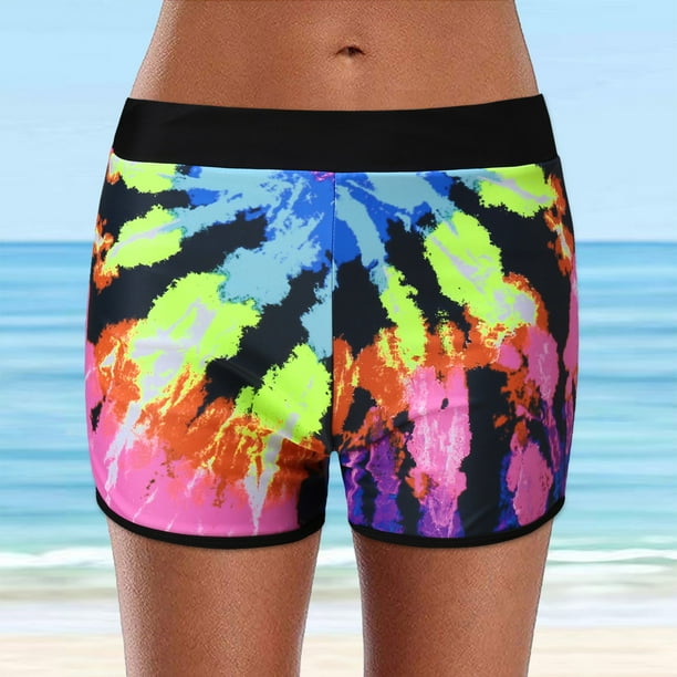 bikinis for women Womens High Waisted Swim Shorts Board Shorts