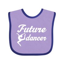 Inktastic Future Dancer Childs Dancing Girls Baby Bib