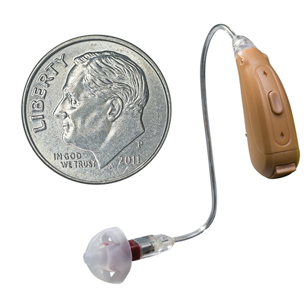 HB100 Digital Hearing Aid Kit ReceiverinCanal Technology Four Program Presets by