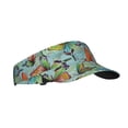 thumbnail image 2 of Bingfone Adjustable Empty Top Sun Visor For Women And Men-Retro Seamless Flying Butterflies, 2 of 8