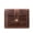 Oil brown, variant on Genuine leather ultra-thin men's wallet with 5 credit card slots and coin pocket, classic cowhide wallet