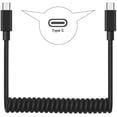 thumbnail image 2 of Coiled Cable for Lenovo Idea Tab Pro (2025)/Tab M11 - USB-C to TYPE-C Fast Charger Cord Power Wire Sync, 2 of 6