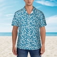 thumbnail image 6 of Picia Beautiful Floral Gentle Cotton Regular Fit Short Sleeve Casual Hawaiian Shirt for Men-XX-Large, 6 of 9