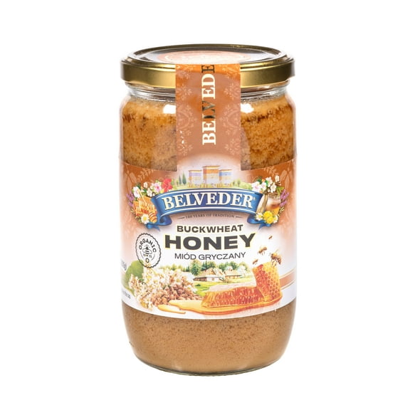 Belveder Buckwheat Organic Honey , 100% Honey 31.74oz (900g) 1 Pack